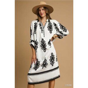 ✨NWT Umgee Abstract Print Midi Dress